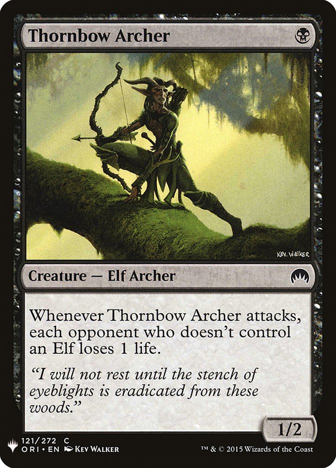 Thornbow Archer [Mystery Booster] | Dumpster Cat Games