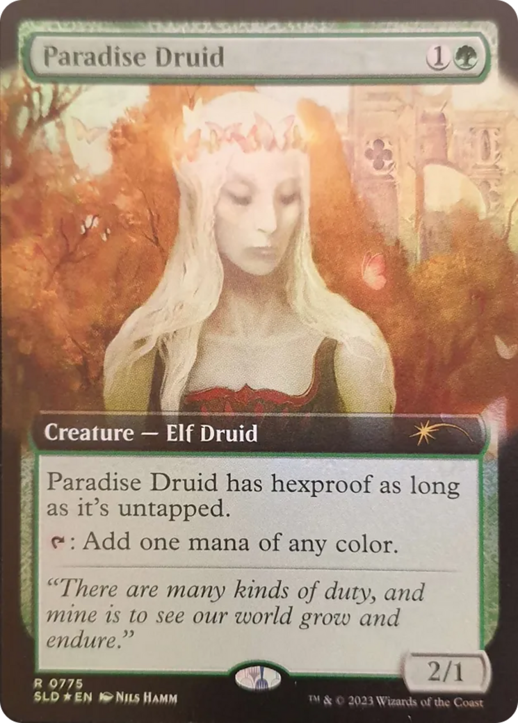 Paradise Druid (Extended Art) [Secret Lair Drop Series] | Dumpster Cat Games