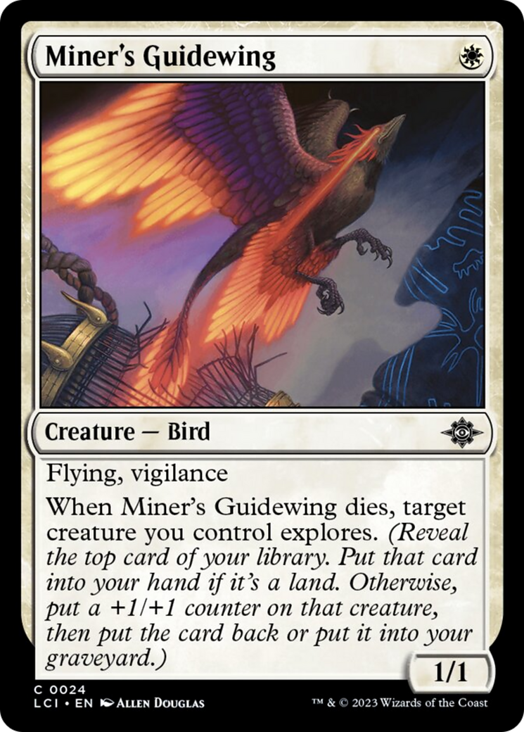 Miner's Guidewing [The Lost Caverns of Ixalan] | Dumpster Cat Games