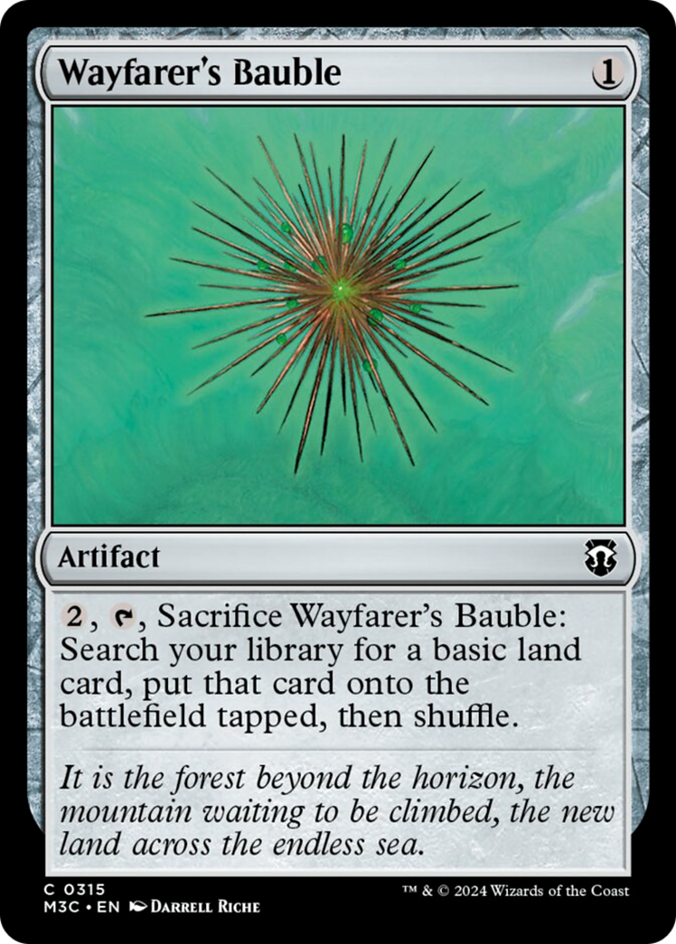 Wayfarer's Bauble [Modern Horizons 3 Commander] | Dumpster Cat Games