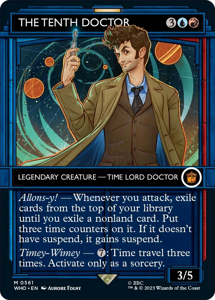 The Tenth Doctor (Showcase) [Doctor Who] | Dumpster Cat Games