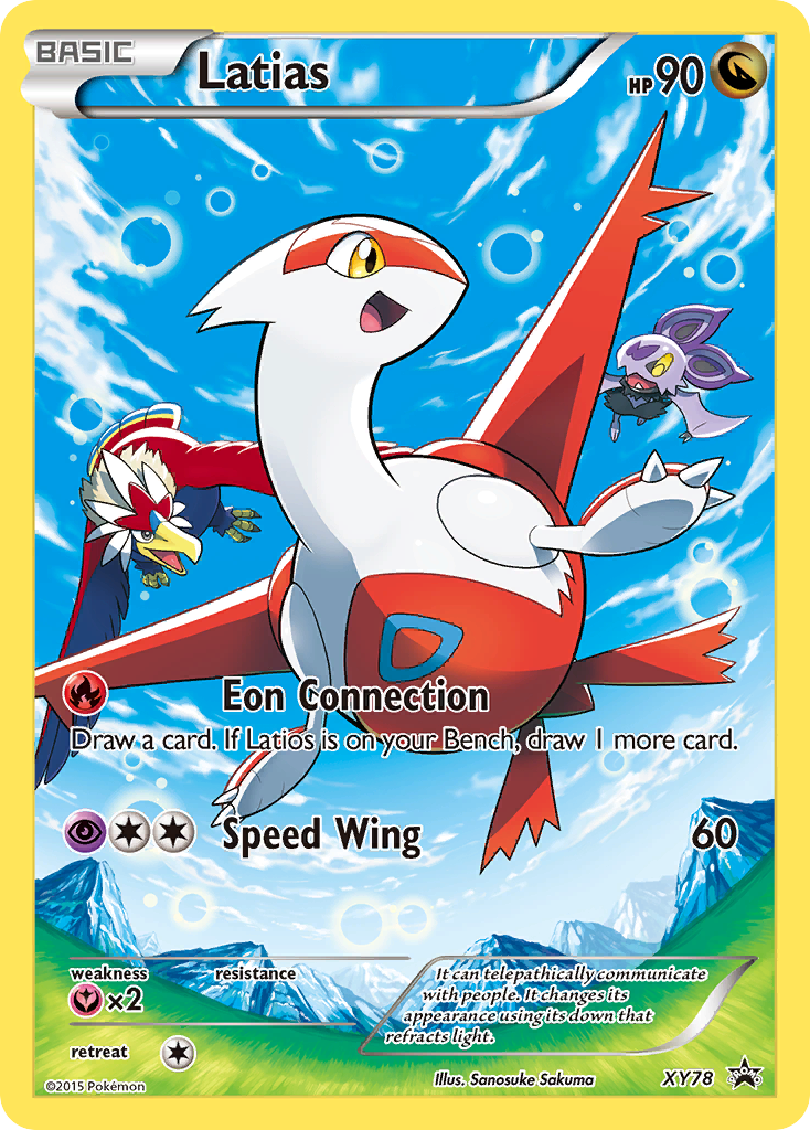 Latias (XY78) [XY: Black Star Promos] | Dumpster Cat Games