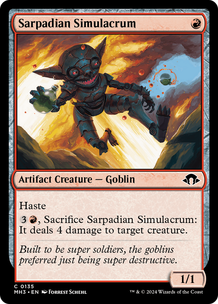 Sarpadian Simulacrum [Modern Horizons 3] | Dumpster Cat Games