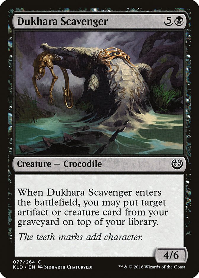 Dukhara Scavenger [Kaladesh] | Dumpster Cat Games