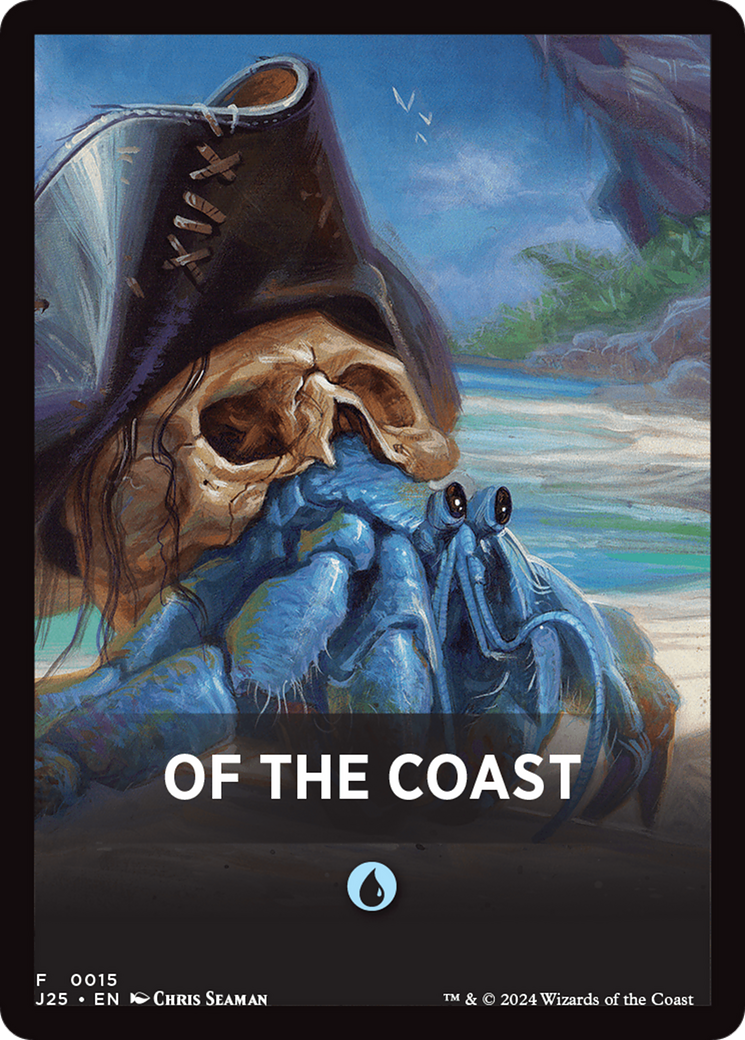 Of The Coast Theme Card [Foundations Jumpstart Front Cards] | Dumpster Cat Games