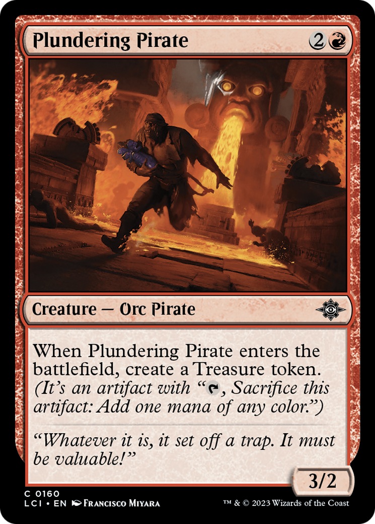 Plundering Pirate [The Lost Caverns of Ixalan] | Dumpster Cat Games