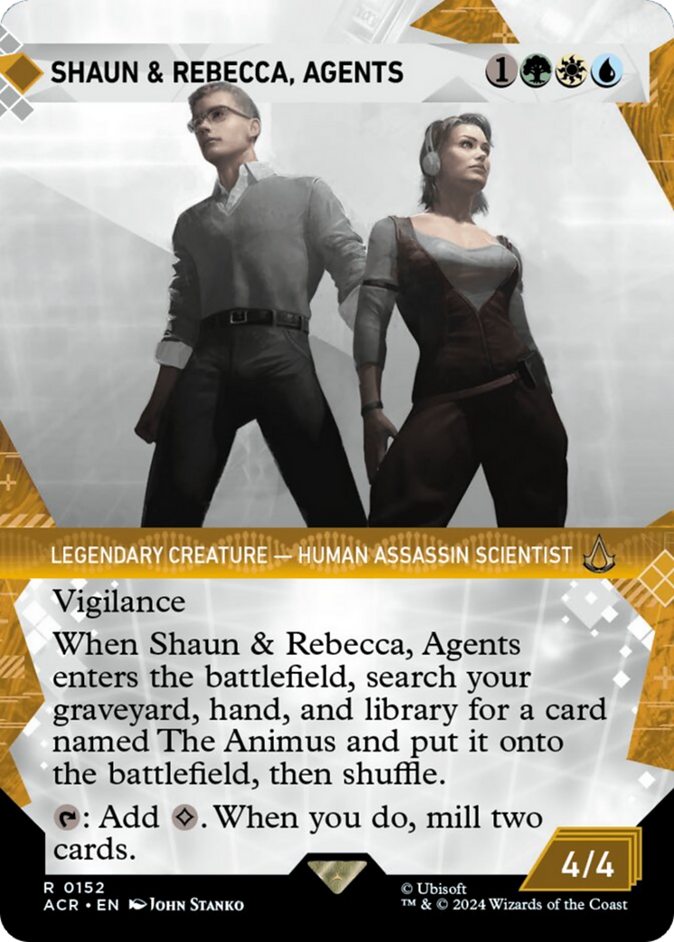 Shaun & Rebecca, Agents (Showcase) [Assassin's Creed] | Dumpster Cat Games