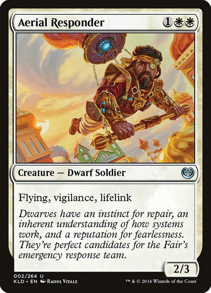 Aerial Responder [Kaladesh] | Dumpster Cat Games