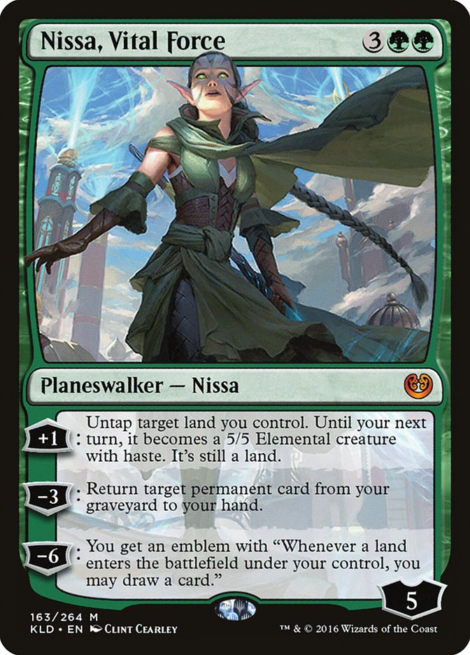 Nissa, Vital Force [Kaladesh] | Dumpster Cat Games