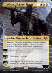 Dakkon, Shadow Slayer (Borderless) [Modern Horizons 2] | Dumpster Cat Games