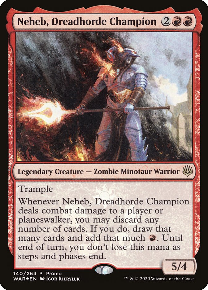 Neheb, Dreadhorde Champion [Resale Promos] | Dumpster Cat Games