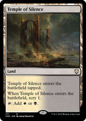 Temple of Silence [Phyrexia: All Will Be One Commander] | Dumpster Cat Games