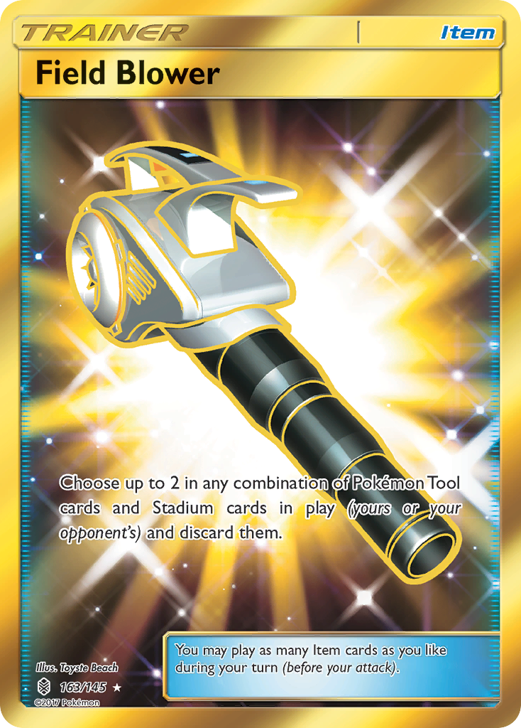 Field Blower (163/145) [Sun & Moon: Guardians Rising] | Dumpster Cat Games