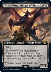 Witch-king, Bringer of Ruin (Extended Alternate Art) [The Lord of the Rings: Tales of Middle-Earth] | Dumpster Cat Games