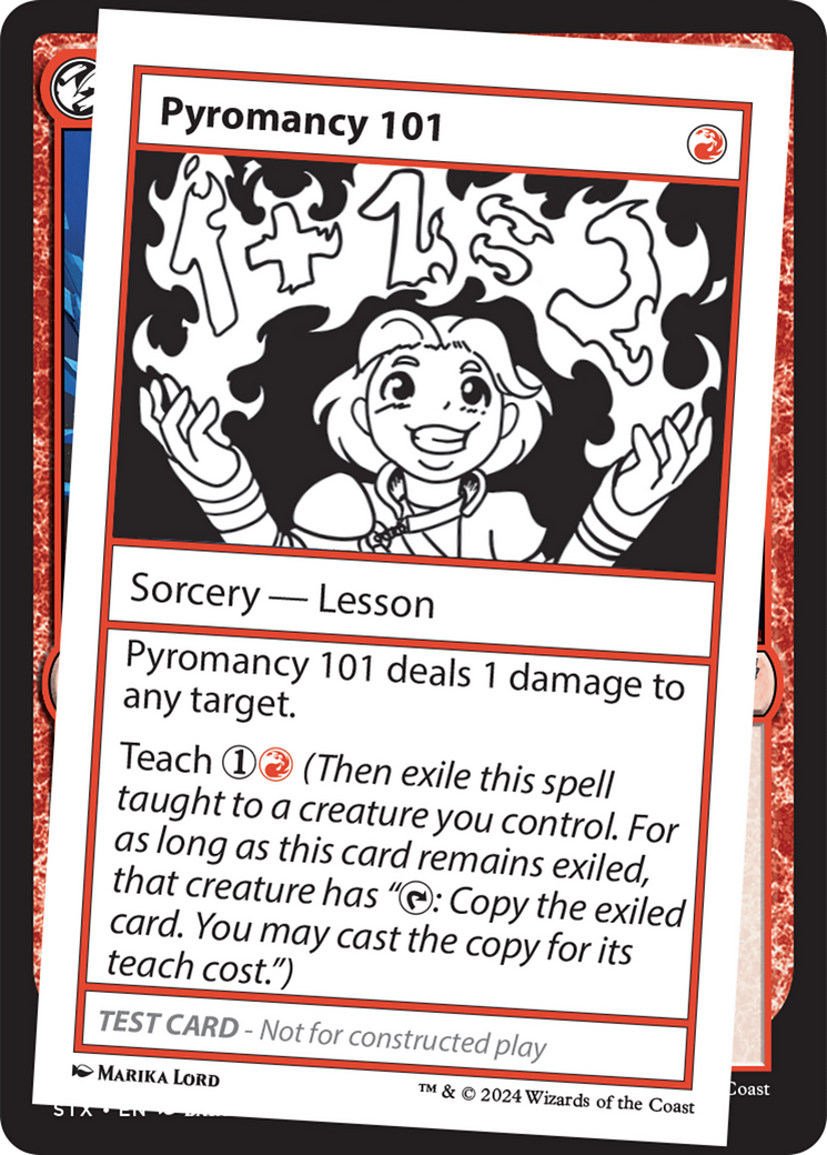 Pyromancy 101 [Mystery Booster 2 Playtest Cards] | Dumpster Cat Games