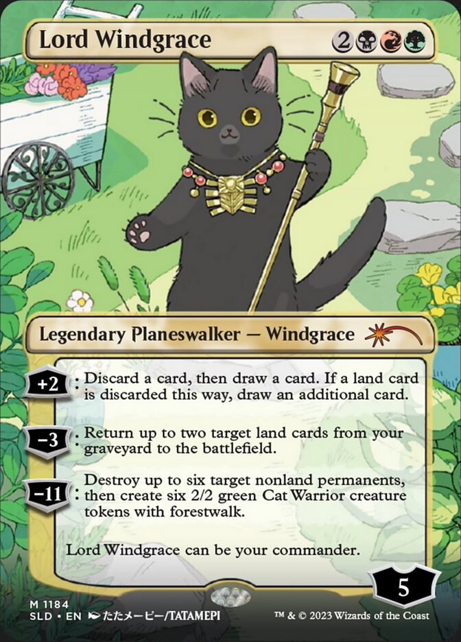 Lord Windgrace (Borderless) [Secret Lair Drop Series] | Dumpster Cat Games