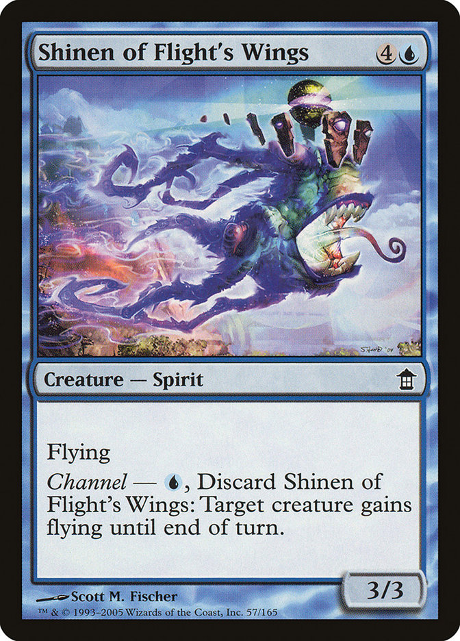 Shinen of Flight's Wings [Saviors of Kamigawa] | Dumpster Cat Games