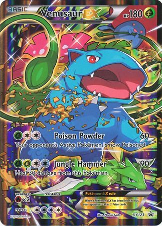 Venusaur EX (XY123) (Jumbo Card) [XY: Black Star Promos] | Dumpster Cat Games