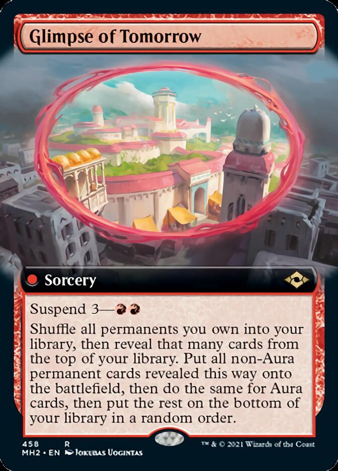 Glimpse of Tomorrow (Extended Art) [Modern Horizons 2] | Dumpster Cat Games