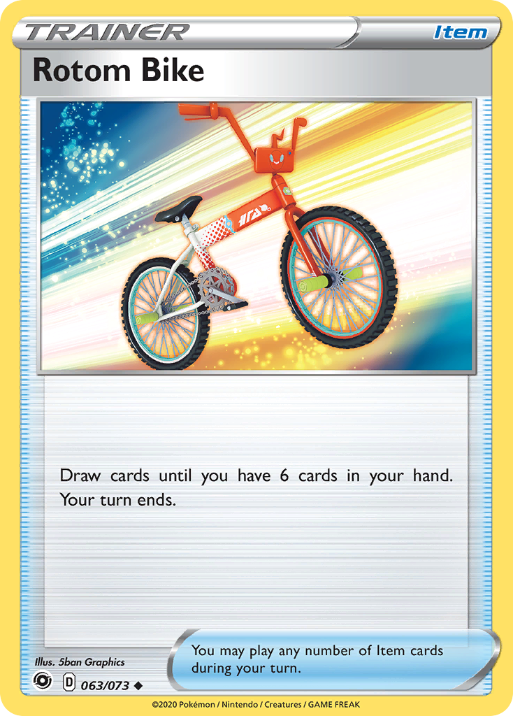 Rotom Bike (063/073) [Sword & Shield: Champion's Path] | Dumpster Cat Games