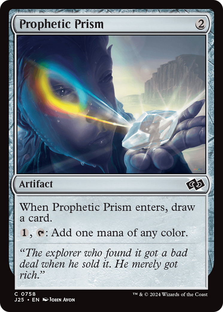 Prophetic Prism [Foundations Jumpstart] | Dumpster Cat Games