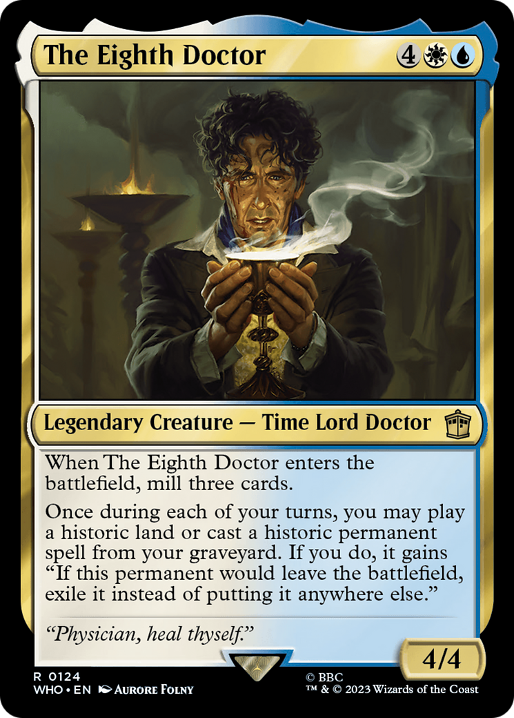 The Eighth Doctor [Doctor Who] | Dumpster Cat Games