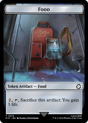 Robot // Food (0014) Double-Sided Token [Fallout Tokens] | Dumpster Cat Games