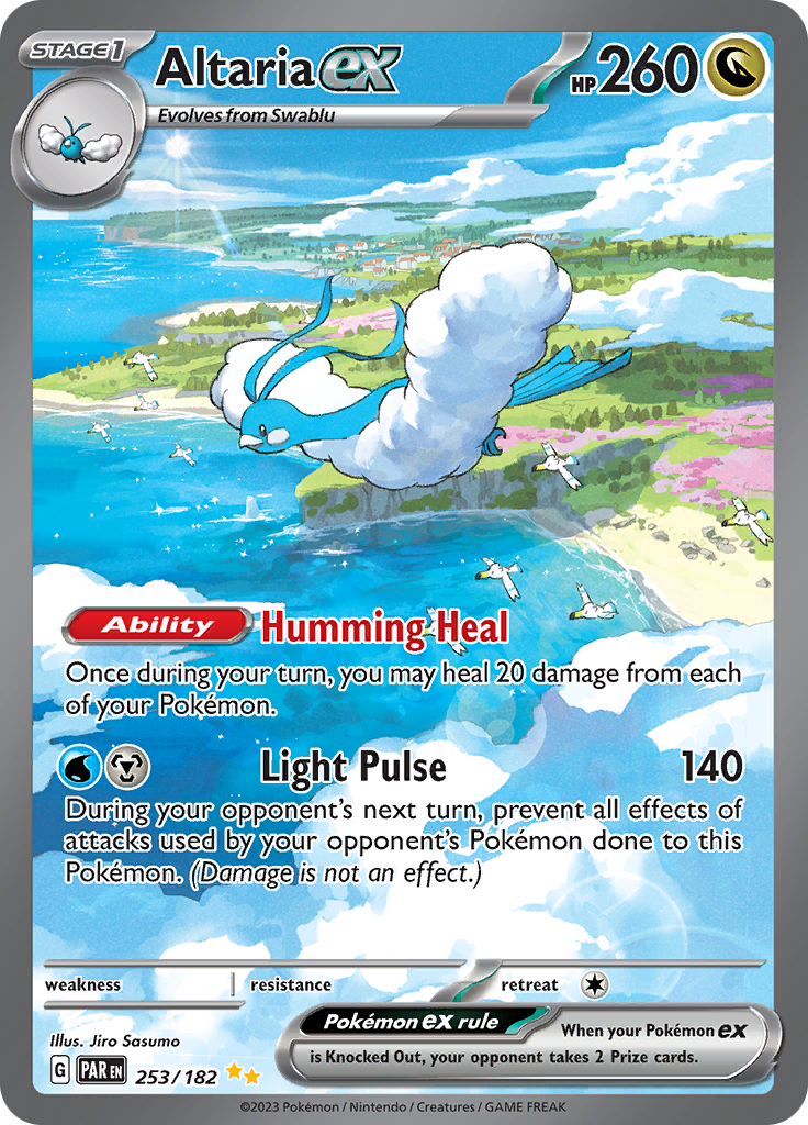 Altaria ex (253/182) [Scarlet & Violet: Paradox Rift] | Dumpster Cat Games