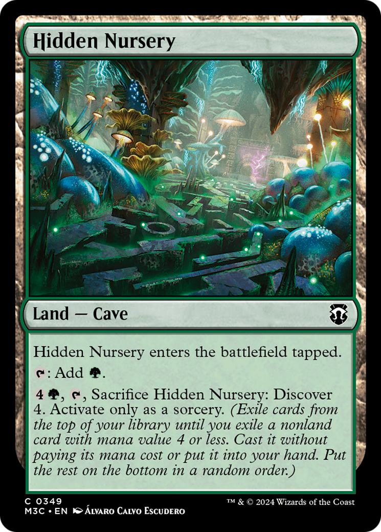 Hidden Nursery (Ripple Foil) [Modern Horizons 3 Commander] | Dumpster Cat Games