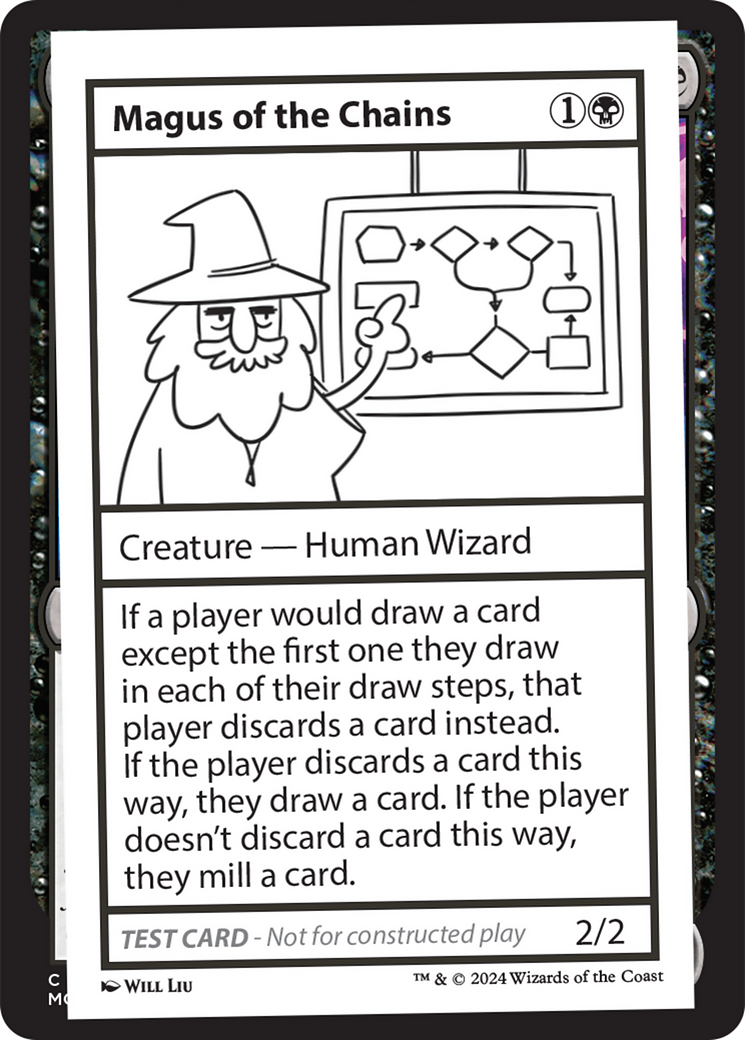 Magus of the Chains [Mystery Booster 2 Playtest Cards] | Dumpster Cat Games