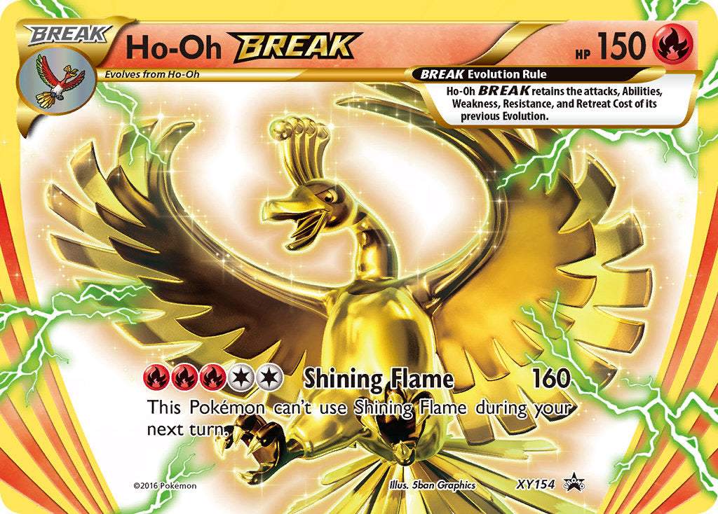 Ho-Oh BREAK (XY154) [XY: Black Star Promos] | Dumpster Cat Games