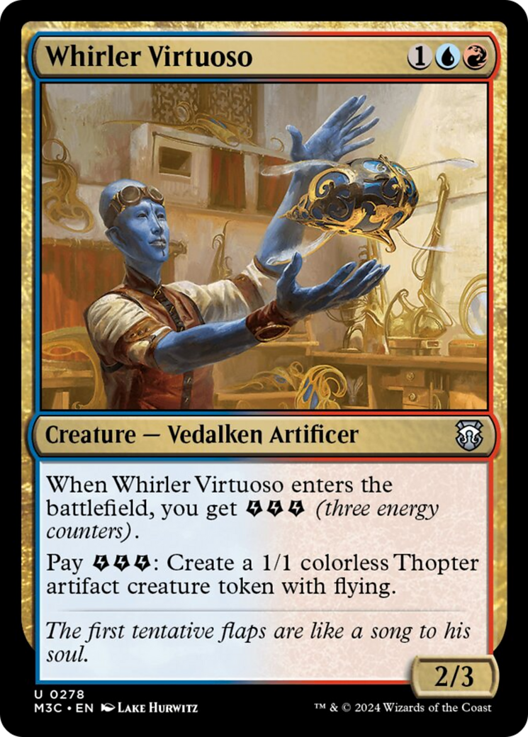 Whirler Virtuoso [Modern Horizons 3 Commander] | Dumpster Cat Games