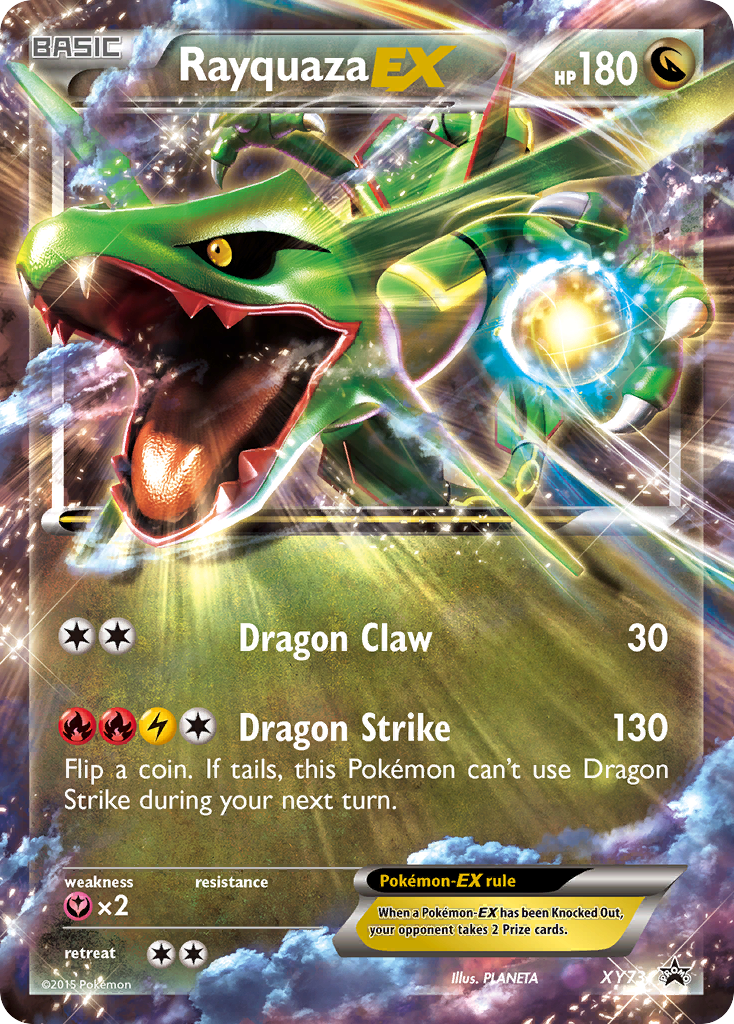 Rayquaza EX (XY73) [XY: Black Star Promos] | Dumpster Cat Games