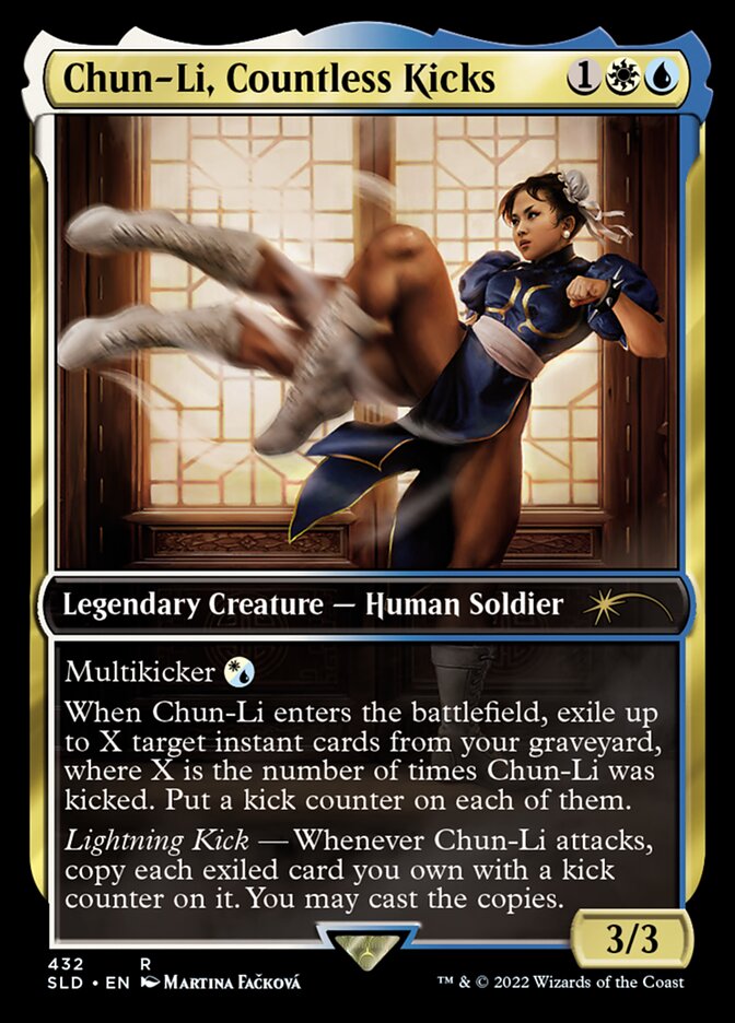 Chun-Li, Countless Kicks [Secret Lair Drop Series] | Dumpster Cat Games