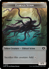 Spirit // Eldrazi Scion Double-Sided Token [Commander Masters Tokens] | Dumpster Cat Games