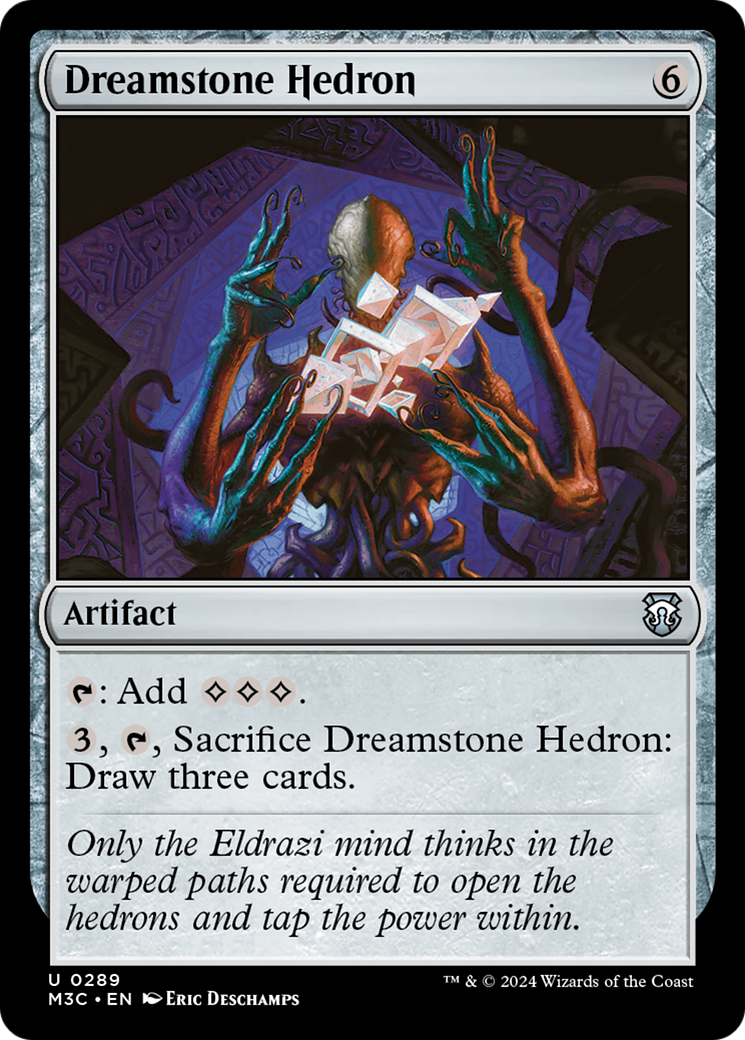 Dreamstone Hedron (Ripple Foil) [Modern Horizons 3 Commander] | Dumpster Cat Games