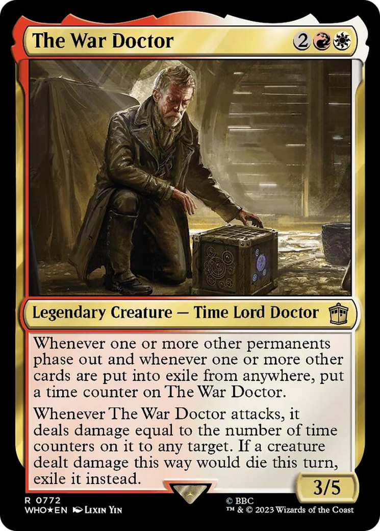 The War Doctor (Surge Foil) [Doctor Who] | Dumpster Cat Games