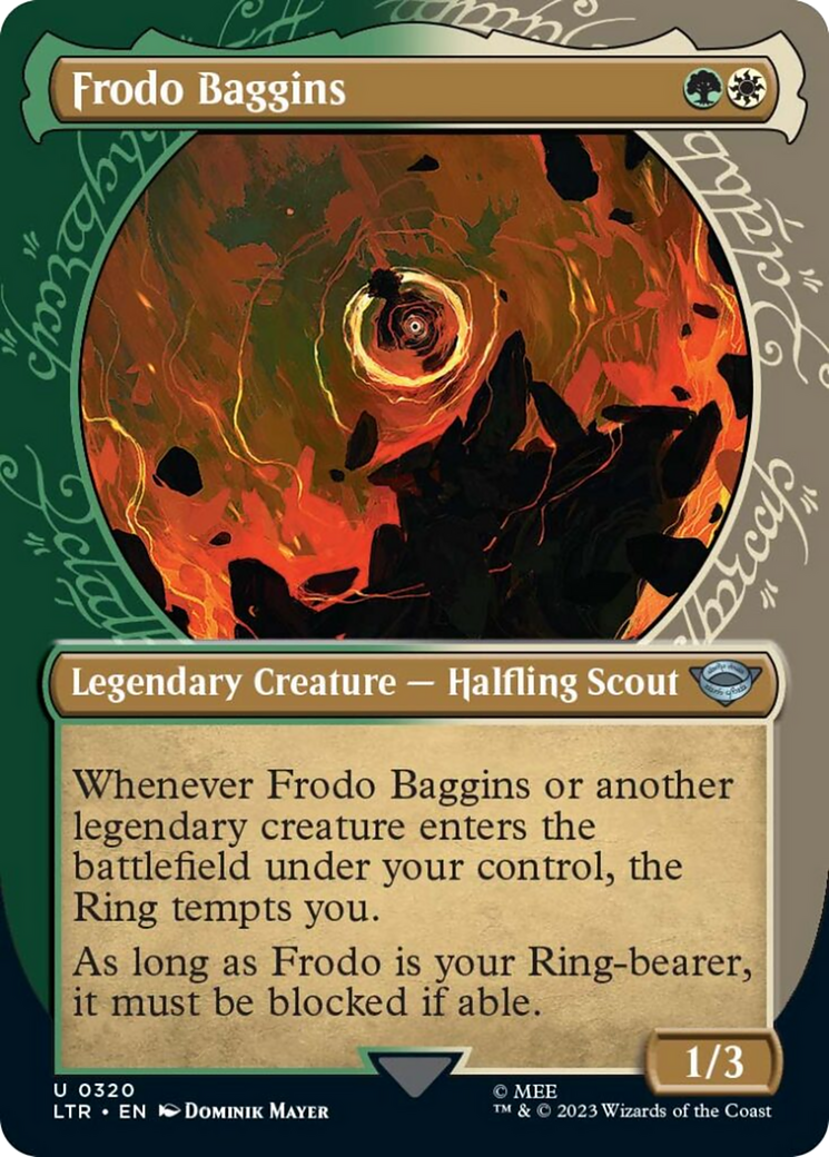 Frodo Baggins (Showcase Ring Frame) [The Lord of the Rings: Tales of Middle-Earth] | Dumpster Cat Games