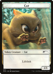 Cat (27) // Cat (28) Double-Sided Token [Secret Lair Drop Series] | Dumpster Cat Games