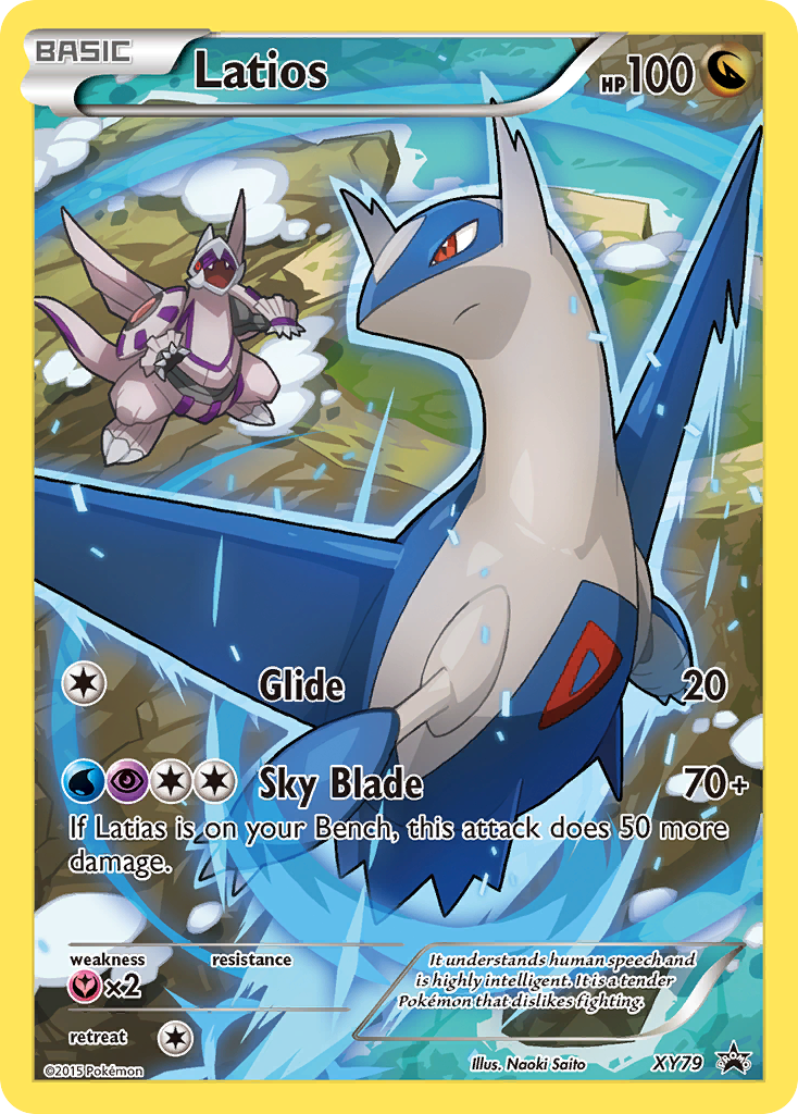 Latios (XY79) (Full Art Promo) [XY: Black Star Promos] | Dumpster Cat Games