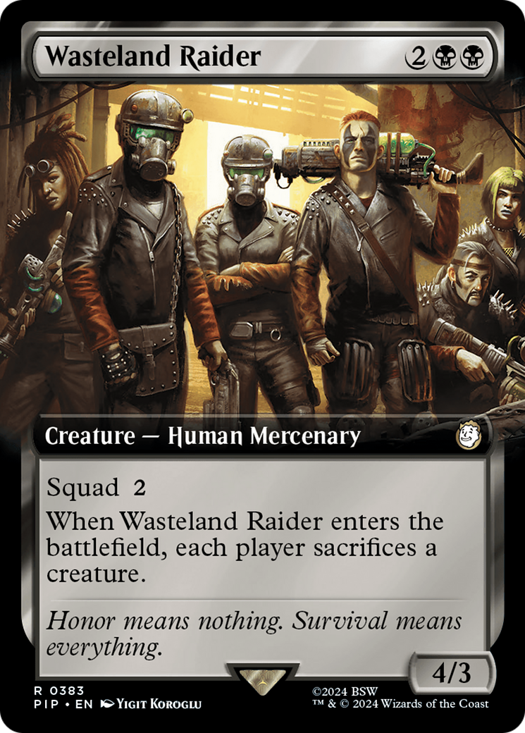 Wasteland Raider (Extended Art) [Fallout] | Dumpster Cat Games