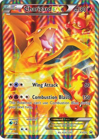 Charizard EX (XY121) (Jumbo Card) [XY: Black Star Promos] | Dumpster Cat Games