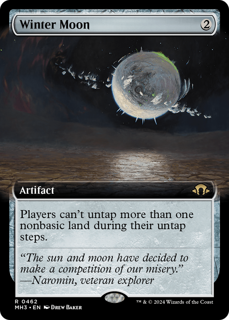 Winter Moon (Extended Art) [Modern Horizons 3] | Dumpster Cat Games