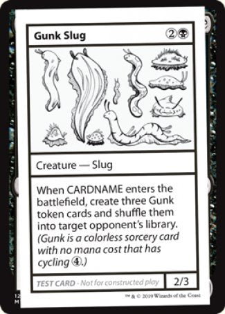 Gunk Slug (2021 Edition) [Mystery Booster Playtest Cards] | Dumpster Cat Games