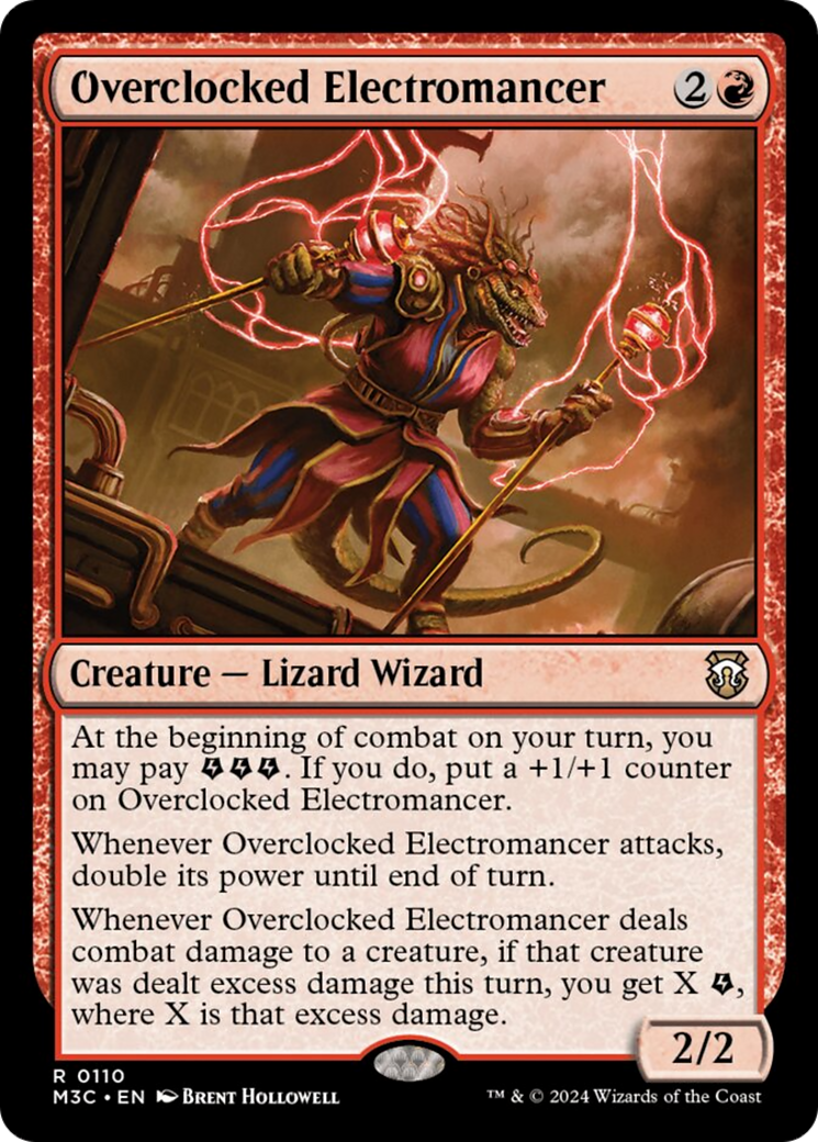 Overclocked Electromancer [Modern Horizons 3 Commander] | Dumpster Cat Games