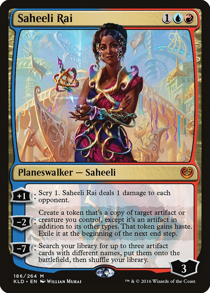 Saheeli Rai [Kaladesh] | Dumpster Cat Games