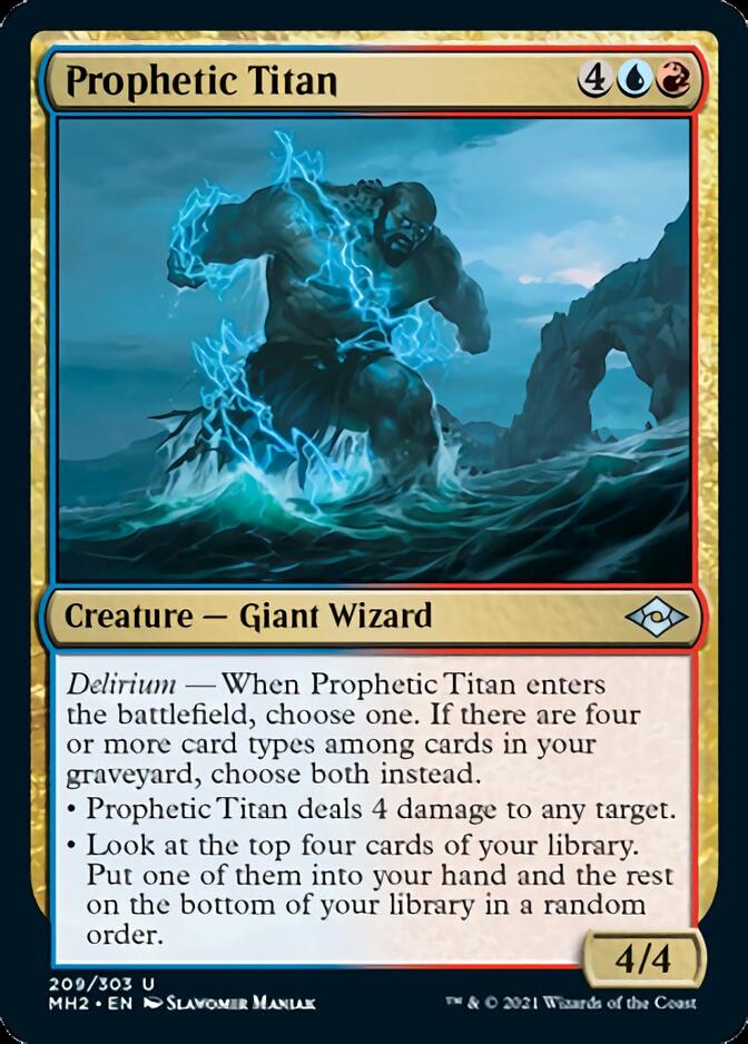 Prophetic Titan [Modern Horizons 2] | Dumpster Cat Games