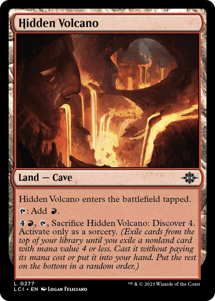 Hidden Volcano [The Lost Caverns of Ixalan] | Dumpster Cat Games