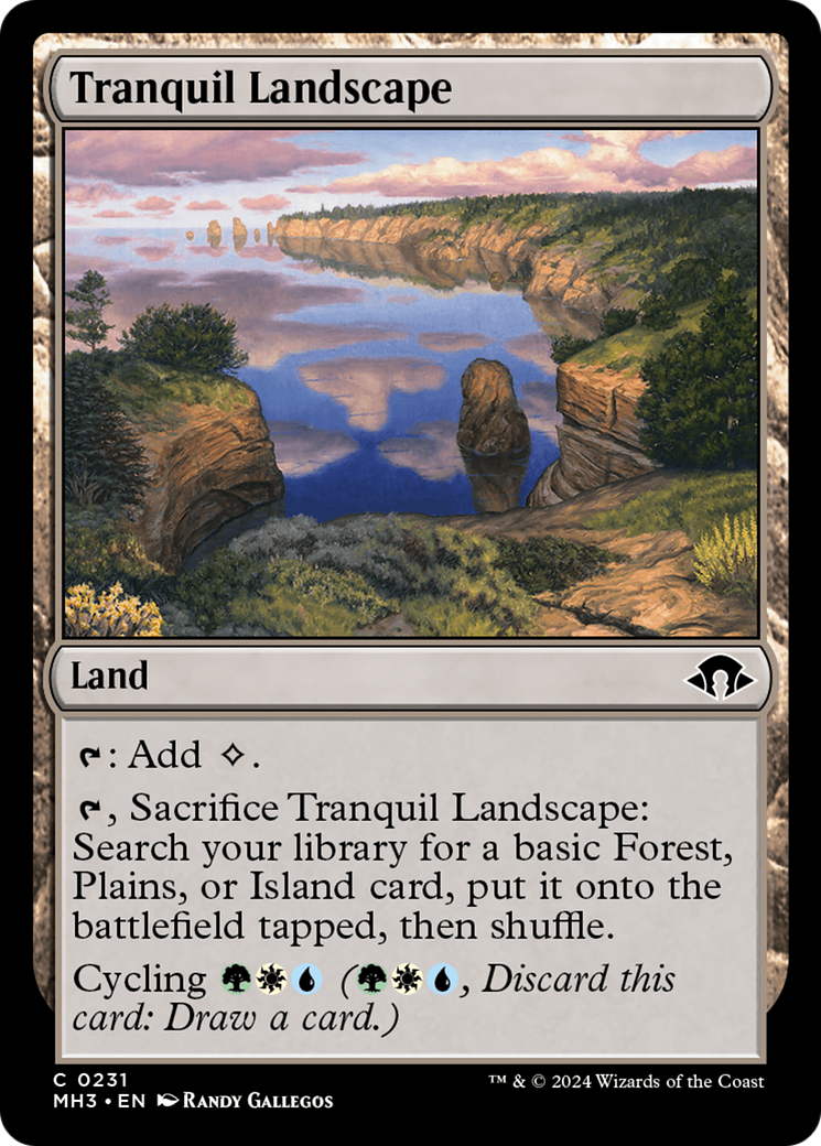 Tranquil Landscape [Modern Horizons 3] | Dumpster Cat Games