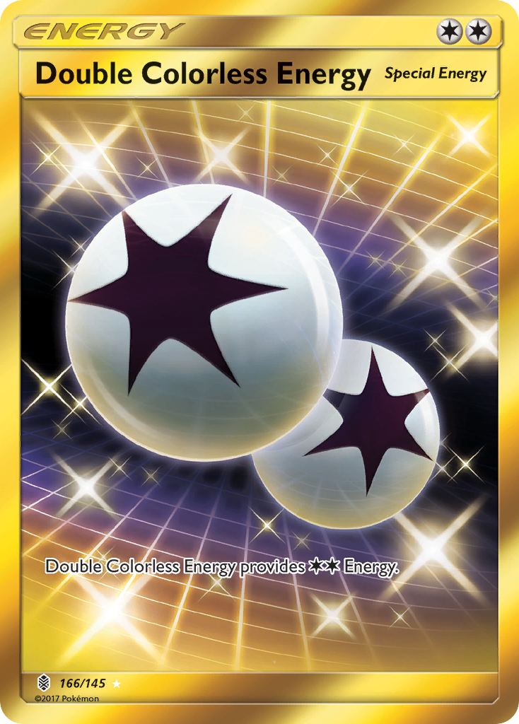 Double Colorless Energy (166/145) [Sun & Moon: Guardians Rising] | Dumpster Cat Games